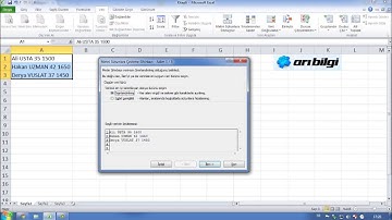 Excel Kursu Eğitimi Videosu - Excel