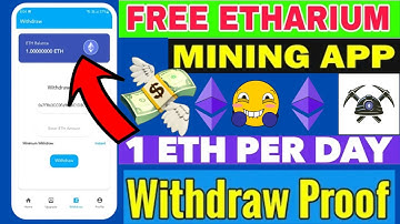 Mine Free Ethereum On Android 2023 | Earn 1 ETH Per Day | Ethereum mining on Smartphone in hindi