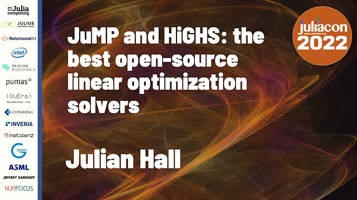 JuMP and HiGHS: the best open-source linear optimi...