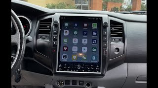 13&quot; Android 10 Navigation Radio for 2005 - 2015 Toyota Tacoma: Demo Video