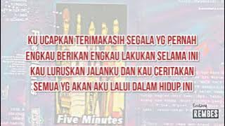 Download lagu KARAOKE   FIVE MINUTES   'TERIMAKASIH'