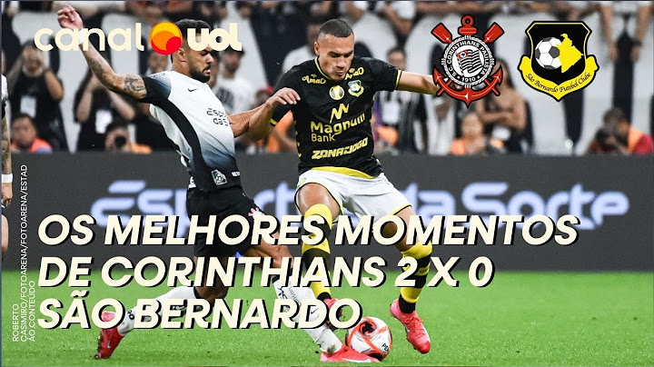 CORINTHIANS 2 X 0 SÃO BERNARDO: OS GOLS DE MEMPHIS E ROMERO E OS MELHORES MOMENTOS DA PARTIDA