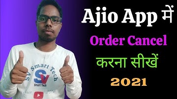 Ajio App Per Order Cancel Kaise Karte Hai | Cancel Order On Ajio | How to Cancel Order On Ajio hindi