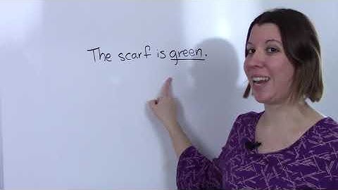 Diagramming Lesson 5: Predicate Adjectives