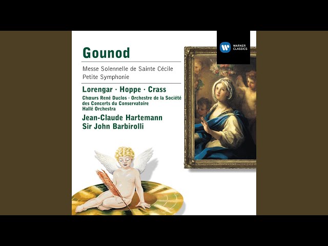 Gounod - Petite Symphonie pour instruments à vent: 3e mvt : Hallé Orchestra / J.Barbirolli