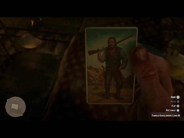 black belle cigarette card Red Dead Redemption 2