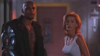 Mortal Kombat Annihilation 1997 | Jax & Sonya Vs Cyrax | 1080p 60fps (No Commentary) Resimi