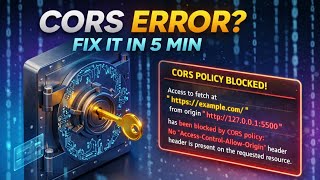 Stop CORS Errors Forever! | Fetching External APIs Explained 🤯