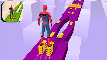 Skater Stacker - All Levels Gameplay Android,ios (Levels 12-17)