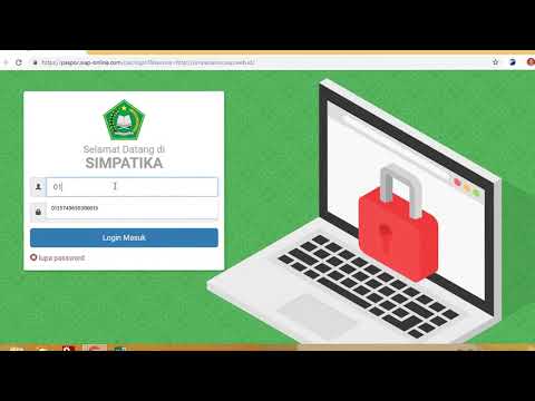 Toturial Login Admin SIMPATIKA