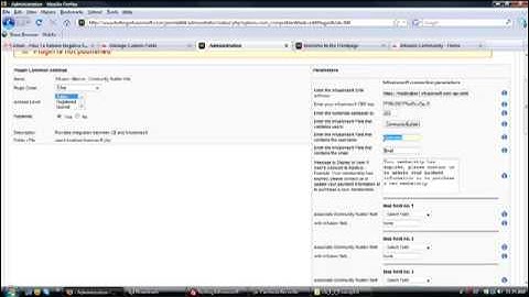Infusionsoft and Joomla Plugin Community Builder Part 1
