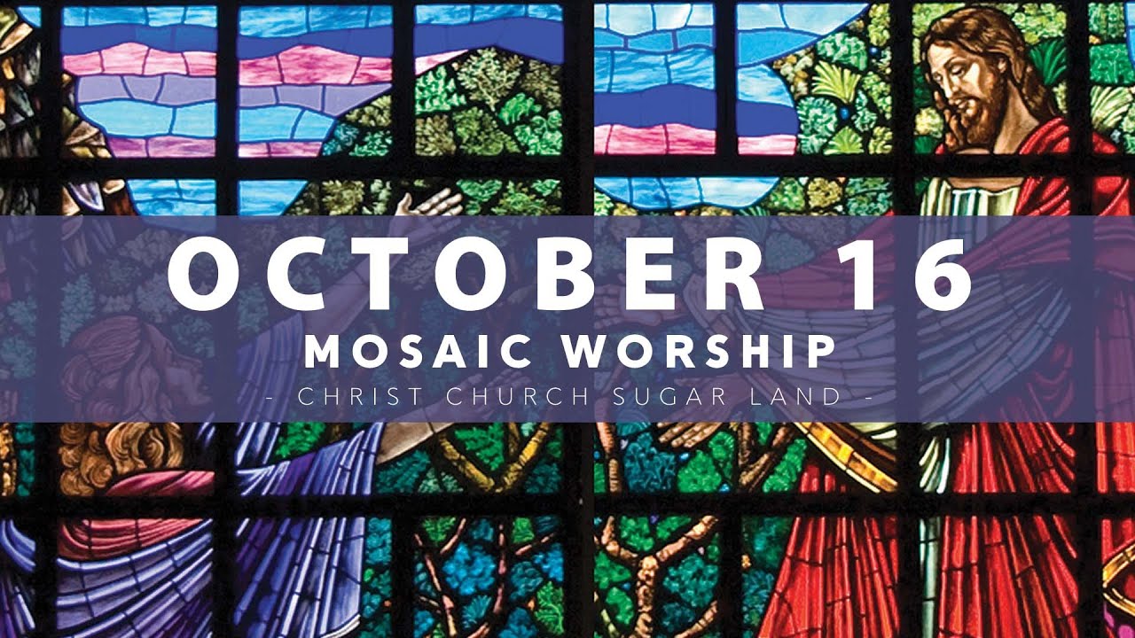 Mosaic Worship - October 16 - YouTube