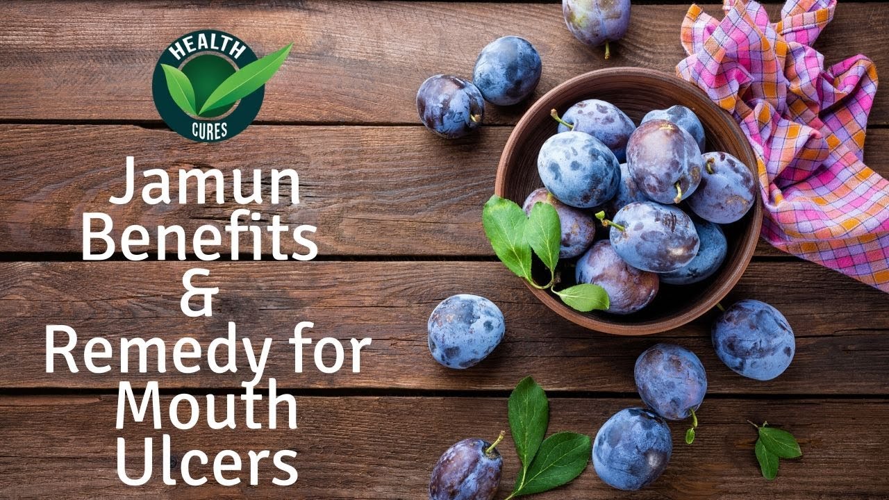 Jamun Fruit Benefits and Remedy for Mouth Ulcers Black Plum Java
