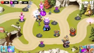 Castle Creeps TD - Chapter 8 Level 30-Cave Match 3 Stars screenshot 3