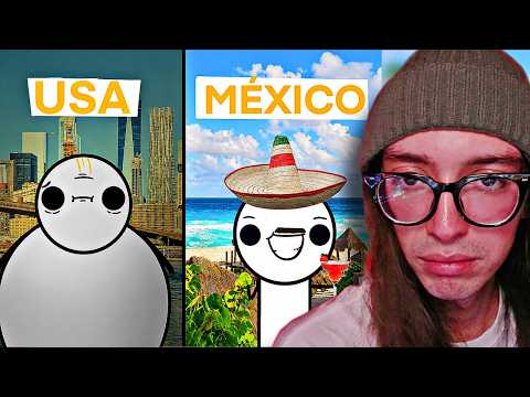 Many reacciona a Dibujos Pedorros - Vivir en México vs en Estados Unidos