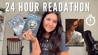 24 HOUR ROMANCE READATHON // I read 3 romance books in 24 hours ⏱