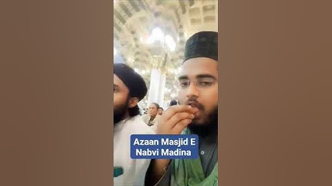 Azaan Masjid Nabvi 2023 / Beutiful Azaan Medina