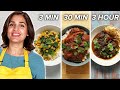 3-Minute Vs. 30-Minute Vs. 3-Hour Curry • Tasty