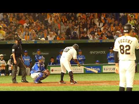 20190429 10阿部慎之介選手 代打で登場