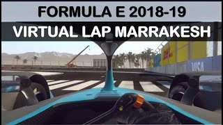Formula E | Virtual Lap Marrakesh | 2019 Marrakesh E-Prix | ABB FIA Formula E | #FormulaE