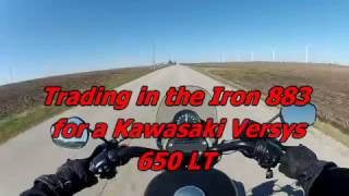 Trading my Iron 883 for a Kawasaki Versys 650 LT