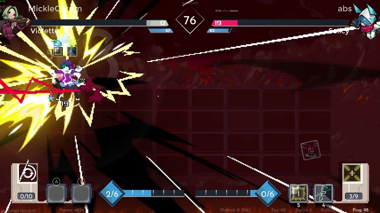 TOP LEVEL DUELISTS OF EDEN GAMEPLAY | MICKLE (VIOLETTE) VS ABS (SELICY) FT10!!!