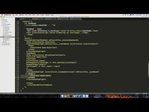 Building TicTacToe with React Native and SocketIO - SingaporeJS