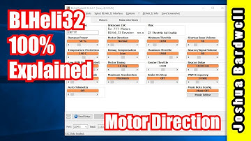 BLHeli32 100% Explained - Part 8 - Motor Direction