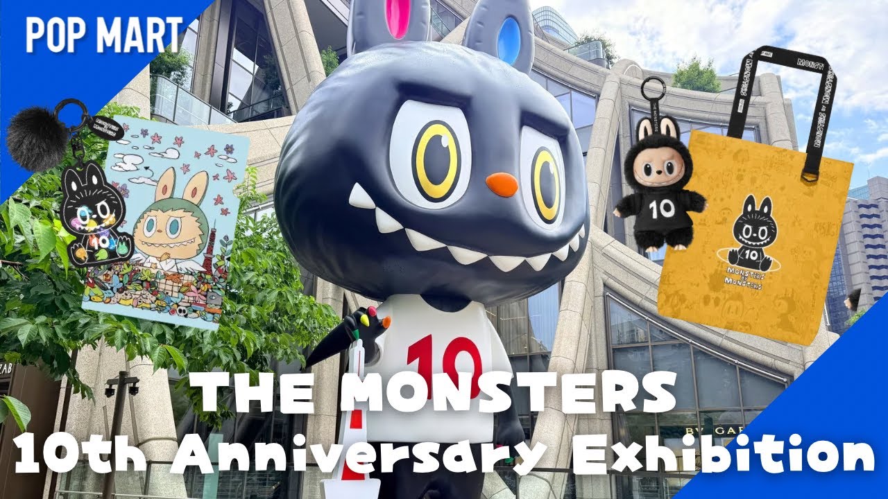 LABUBU] 10th Anniversary Exhibition Haul! POPMART - YouTube
