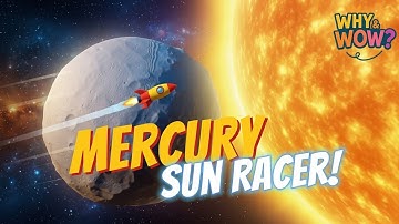 Mercury: The Fastest Planet in Our Solar System! 🚀🔥 | Solar System for Kids