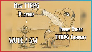 Would It Be Bad For The TTRPG Hobby For WOTC & GW To Go Bust?  #ttrpg  #5e  #40k