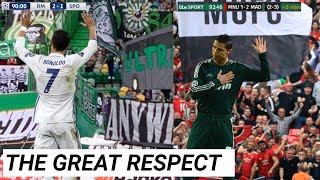 Cristiano Ronaldo | Great respect for the former club  Manchester United Real Madrid Sporting CP