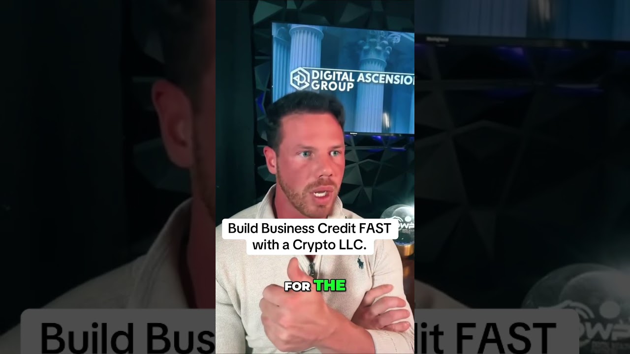 Build Business Credit FAST with a Crypto LLC.