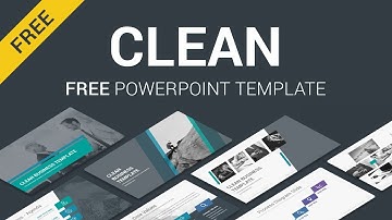 Clean Free PowerPoint Templates - Free Download