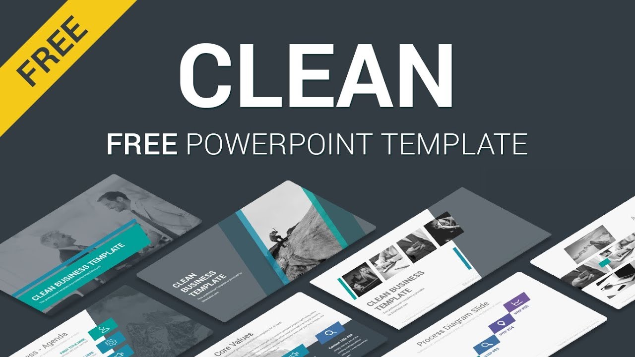 Clean Free PowerPoint Templates - Free Download - YouTube