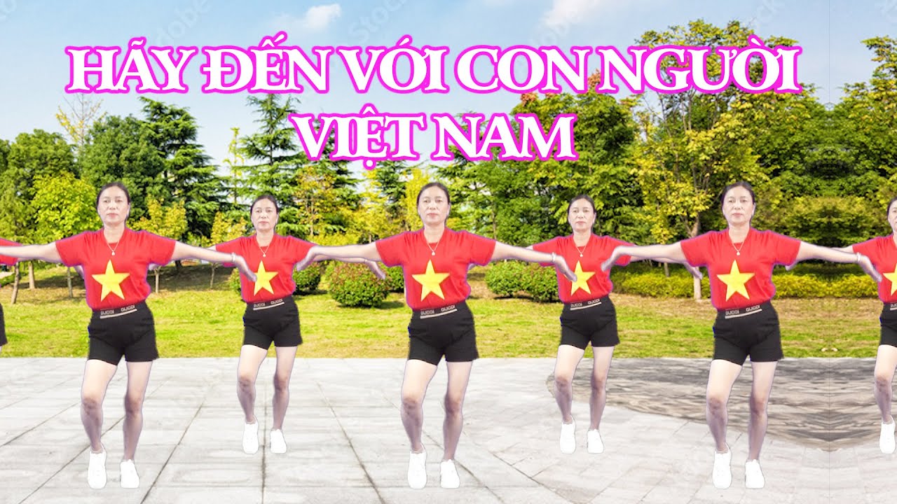 Hãy Đến Với Con Người Việt Nam | Nhóm Nhảy Sắc Màu | Dân Vũ | Khiêu Vũ Thể Thao | VN360