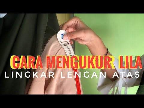 Video: Cara Mudah Mengukur Lingkaran Lengan Tengah: 9 Langkah