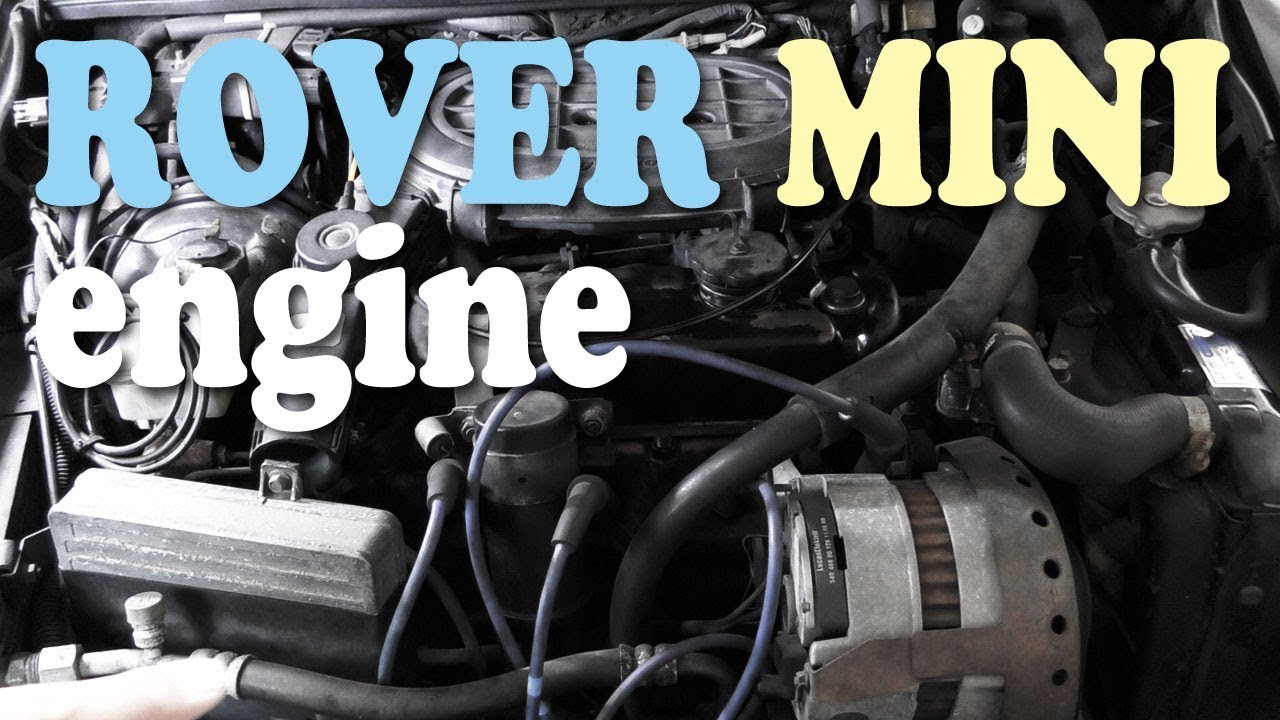 ローバーミニのエンジン紹介(ROVER MINI 35th engine) - YouTube