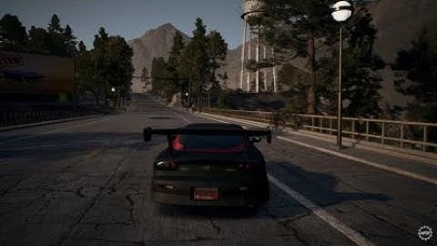 Need for Speed™ Payback Bridge Run Drift by Kirsty Mazda RX7 Floating On The Red Cloud