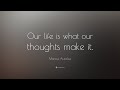 Marcus Aurelius Meditations quotes - Thoughts
