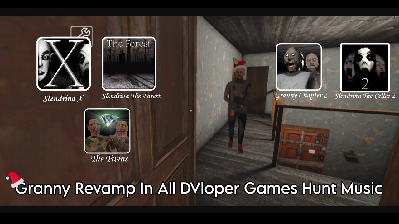 Granny 1.8 In All DVloper Games Chase Music (Unofficial Revamp, Mobile)