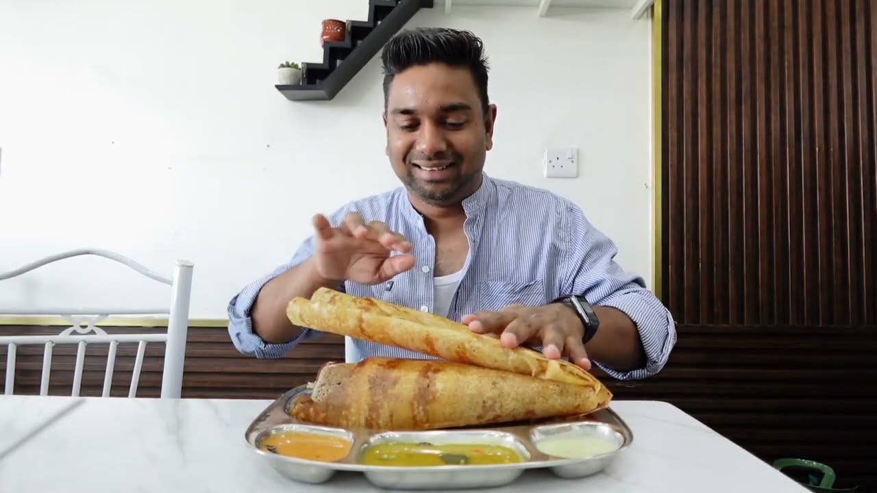 තෝසේ ලොකු | INDIAN FOOD AND RESTAURANT VLOG | vlog | vlogs - sinhala vlog