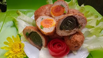 Cách làm chả cá thát lát bọc trứng bắc thảo và trứng muối || Grilled fish with strabismus