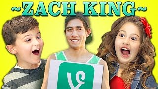 KIDS REACT TO ZACH KING VINES