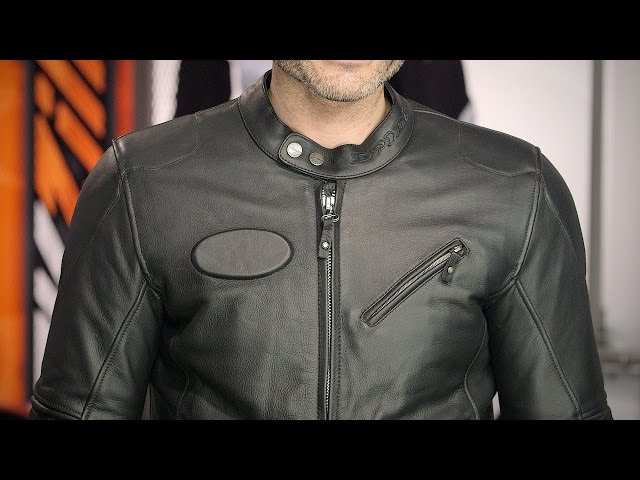 Spidi Roadrunner Leather Jacket Review at RevZilla.com - YouTube