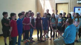 Swing Low, Sweet Chariot : sung beautifully by 6th Graders