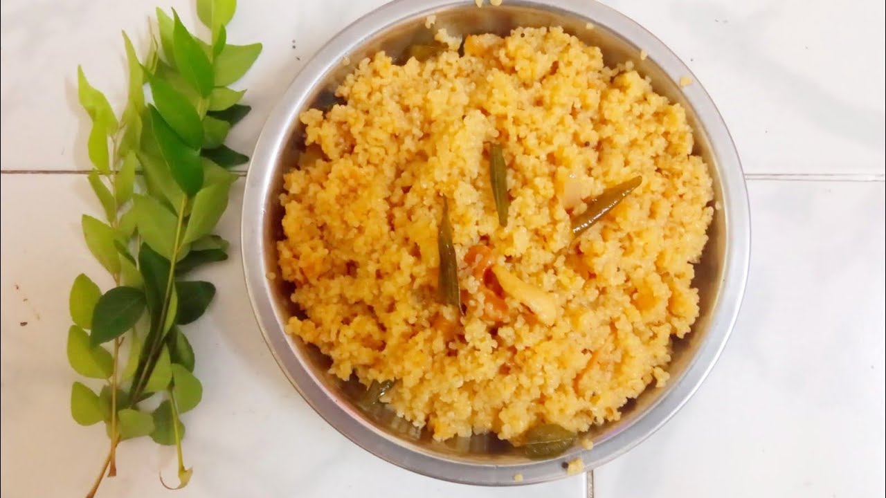 Goduma ravva upma - YouTube