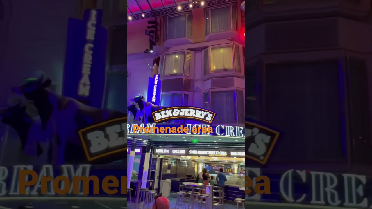 Interior Promenade view Freedom of the seas