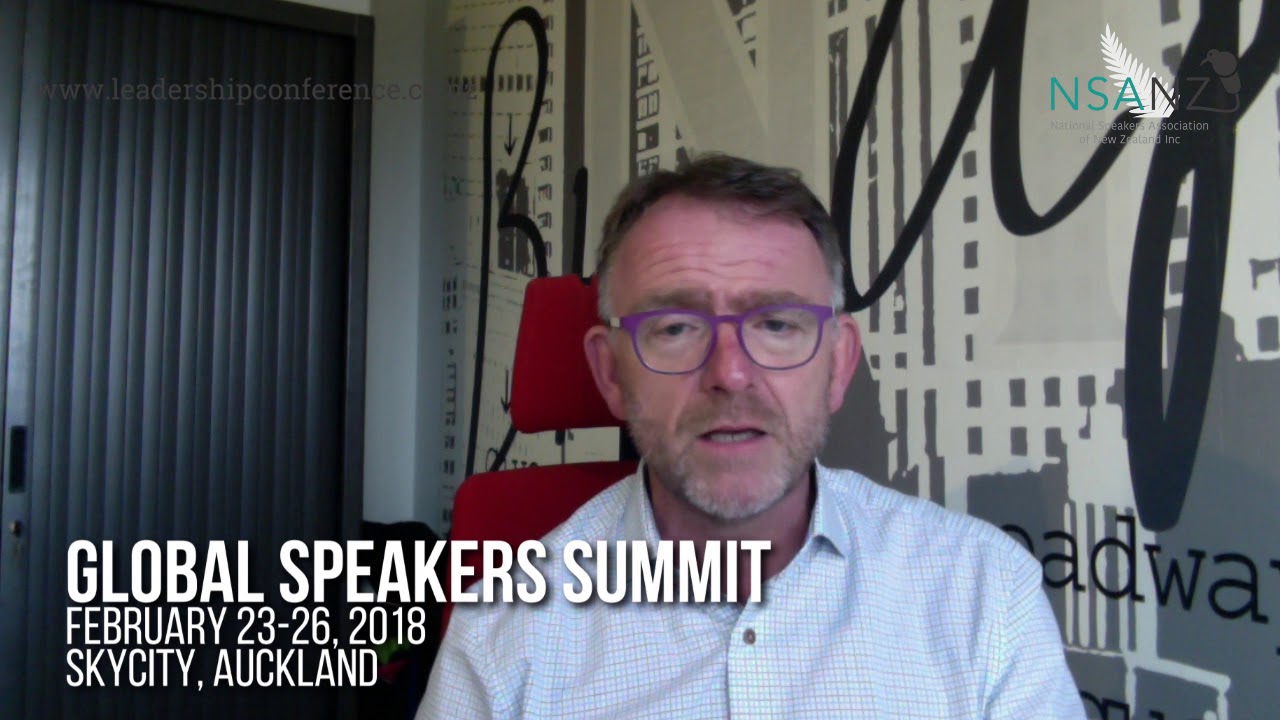 Paul ter Wal talks about presenting at the Global Speakers Summit 2018