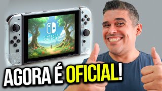 Nintendo Switch 2 Finalmente é Anunciado Oficialmente!